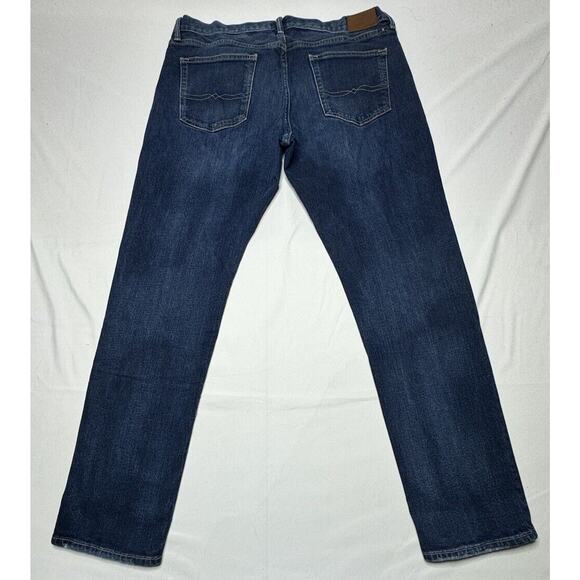 Lucky Brand Men's 121 Heritage Slim Straight Leg Blue Denim Jeans - Size 38x31.5 - Picture 2 of 8